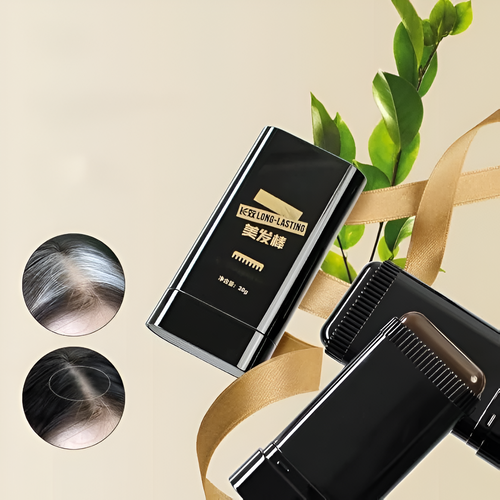 Covering White Hair is Simple and Convenient - Black